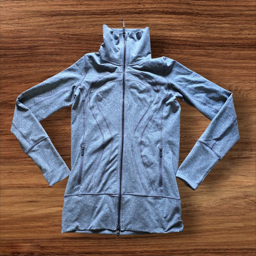 Lululemon Women's In Stride Jacket Gray, Size 6